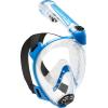 imageCressi Adult Snorkeling Full Face Mask  Wide Clear View AntiFog System  Easy Breathing Safety First  New 2019  Duke Dry Designed in Italy Quality Since 1946ClearBlue