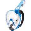 imageCressi Adult Snorkeling Full Face Mask  Wide Clear View AntiFog System  Easy Breathing Safety First  New 2019  Duke Dry Designed in Italy Quality Since 1946ClearBlue