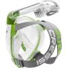 imageCressi Adult Snorkeling Full Face Mask  Wide Clear View AntiFog System  Easy Breathing Safety First  New 2019  Duke Dry Designed in Italy Quality Since 1946ClearLime