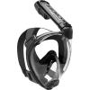 imageCressi Adult Snorkeling Full Face Mask  Wide Clear View AntiFog System  Easy Breathing Safety First  New 2019  Duke Dry Designed in Italy Quality Since 1946BlackBlack