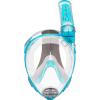 imageCressi Adult Snorkeling Full Face Mask  Wide Clear View AntiFog System  Easy Breathing Safety First  New 2019  Duke Dry Designed in Italy Quality Since 1946ClearTranslucent Aquamarine