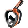 imageCressi Adult Snorkeling FullFace Snorkel Mask ampamp Adjustable Fins Kit  Wide Clear View AntiFog System  Easy Breathing  Short Fins  Ideal for Traveling  Duke ampamp Bonete designed in ItalyBlackOrange
