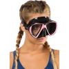 imageCressi Adult Snorkeling Kit Mask  Snorkel Dual Lens Mask Made of Soft Silicone Perfect Seal Ranger ampamp TaoBlackPink