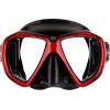 imageCressi Adult Snorkeling Kit Mask  Snorkel Dual Lens Mask Made of Soft Silicone Perfect Seal Ranger ampamp TaoBlackRed