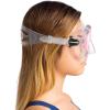 imageCressi Adult Snorkeling Kit Mask  Snorkel Dual Lens Mask Made of Soft Silicone Perfect Seal Ranger ampamp TaoClearPink