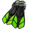 imageCressi Adult Snorkeling Set Mask Snorkel Adjustable Fins Ideal for Travel  Lightweight Colorful Equipment  Bonete SetLime