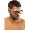 imageCressi Adult Swim Goggles with Long Lasting AntiFog Technology  Planet made in ItalyClearBlackSilver