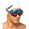 imageCressi Adult Swim Goggles with Long Lasting AntiFog Technology  Planet made in ItalyClearBlackSilver