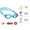 imageCressi Adult Swimming Goggles with Flat Lenses for Natural Vision  Soft Silicone  Fox made in ItalyClearClear