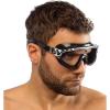 imageCressi Adult Wide View Silicone AntiUV Swimming Mask Skylight Created in ItalyBlackBlackBlack