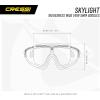 imageCressi Adult Wide View Silicone AntiUV Swimming Mask Skylight Created in ItalyBlackBlackBlack