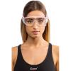 imageCressi Adult Wide View Silicone AntiUV Swimming Mask Skylight Created in ItalyBlackBlackBlack