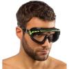 imageCressi Adult Wide View Silicone AntiUV Swimming Mask Skylight Created in ItalyBlackBlackBlack