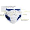 imageCressi Babaloo Swim Diaper Reusable WaterResistant Toddler Size 3T4T 2238 lbs Unisex Cotton Lining 1 PackBlue
