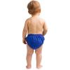 imageCressi Babaloo Swim Diaper Reusable WaterResistant Toddler Size 3T4T 2238 lbs Unisex Cotton Lining 1 PackSolid Blue