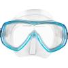 imageCressi Children Wide View Comfortable Snorkeling Set  Ondina ampamp Top Jr made in ItalyClearAquamarine