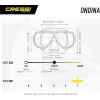 imageCressi Children Wide View Comfortable Snorkeling Set  Ondina ampamp Top Jr made in ItalyClearPink