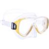 imageCressi Children Wide View Comfortable Snorkeling Set  Ondina ampamp Top Jr made in ItalyClearYellow