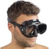 imageCressi First Dive Mask with Inclined Lenses for Scuba Diving  Focus Made in ItalyBlack