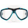 imageCressi First Dive Mask with Inclined Lenses for Scuba Diving  Focus Made in ItalyClearAquamarine