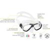 imageCressi First Dive Mask with Inclined Lenses for Scuba Diving  Focus Made in ItalyClearClear