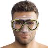 imageCressi First Dive Mask with Inclined Lenses for Scuba Diving  Focus Made in ItalyClearYellow