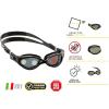 imageCressi Flash Compact Premium Swimming Goggles for Advanced Swimmers  Cressi Quality Since 1946BlackBlack