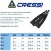 imageCressi Free Diving Reactive Long Fins  HighPerformance Good Control  Gara 2000 HF Made in ItalyEU 4041  US Man 658  US Lady 759