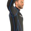 imageCressi Full Diving Snorkeling Mens and Ladies Wetsuit 25mm in Premium High Stretch Neoprene  Maya Designed in ItalyBlackBlue
