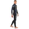 imageCressi Full Diving Snorkeling Mens and Ladies Wetsuit 25mm in Premium High Stretch Neoprene  Maya Designed in ItalyBlackBlue
