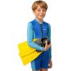 imageCressi Full Foot Pocket Fins for Snorkeling Diving and Swimming Light Comfortable and Easy to Use Clio Made in ItalyYellow