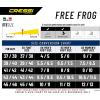 imageCressi High Duty Full Foot Pocket Scuba Diving Fins  HiSurface Below Blade Foot Pocket  Free Frog Made in ItalyBlue