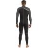 imageCressi Mens Full Front Zip Wetsuit for Swimming Snorkeling Scuba Diving  Lido Long Designed in ItalyBlackGrey