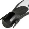 imageCressi Palau Short Snorkeling Swim Fins with Mesh Bag Black White SmallMedium