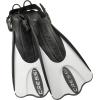 imageCressi Palau Short Snorkeling Swim Fins with Mesh Bag Black White SmallMedium