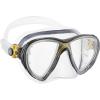 imageCressi Premium Quality Snorkeling Adult Set  Big Eyes Evolution ampamp Alpha Ultra Dry made in ItalyClearYellow
