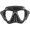 imageCressi Scuba Diving Masks with Inclined Tear Drop Lenses for More Downward Visibility  Air and Eyes Evolution Made in ItalyBlackBlack