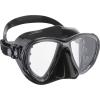 imageCressi Scuba Diving Masks with Inclined Tear Drop Lenses for More Downward Visibility  Air and Eyes Evolution Made in ItalyBlackBlack
