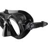 imageCressi Scuba Diving Masks with Inclined Tear Drop Lenses for More Downward Visibility  Air and Eyes Evolution Made in ItalyBlackBlack