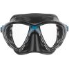 imageCressi Scuba Diving Masks with Inclined Tear Drop Lenses for More Downward Visibility  Air and Eyes Evolution Made in ItalyBlackBlue