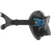 imageCressi Scuba Diving Masks with Inclined Tear Drop Lenses for More Downward Visibility  Air and Eyes Evolution Made in ItalyBlackBlue