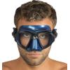 imageCressi Scuba Diving Masks with Inclined Tear Drop Lenses for More Downward Visibility  Air and Eyes Evolution Made in ItalyBlue