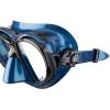 imageCressi Scuba Diving Masks with Inclined Tear Drop Lenses for More Downward Visibility  Air and Eyes Evolution Made in ItalyBlue