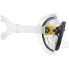 imageCressi Scuba Diving Masks with Inclined Tear Drop Lenses for More Downward Visibility  Air and Eyes Evolution Made in ItalyClearYellow