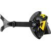 imageCressi Scuba Diving Masks with Inclined Tear Drop Lenses for More Downward Visibility  Air and Eyes Evolution Made in ItalyYellowBlack