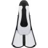 imageCressi Short Full Foot Pocket Fins for Swimming or Training in the Pool and in the Sea  Light made in ItalyWhite