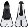 imageCressi Short Full Foot Pocket Fins for Swimming or Training in the Pool and in the Sea  Light made in ItalyWhite