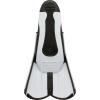 imageCressi Short Full Foot Pocket Fins for Swimming or Training in the Pool and in the Sea  Light made in ItalyWhite
