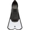 imageCressi Short Full Foot Pocket Fins for Swimming or Training in the Pool and in the Sea  Light made in ItalyWhiteBlack