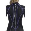 imageCressi Shorty Ladies Wetsuit for Water Activities  Tortuga 25mm Premium NeopreneBlackLilac